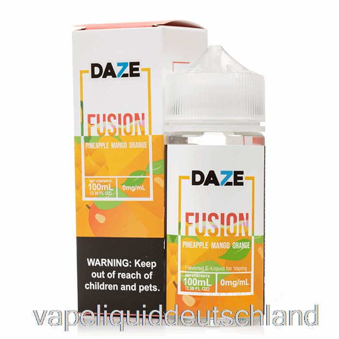 Ananas-Mango-Orange – 7 Daze Fusion – 100 Ml 0 Mg Vape Deutschland